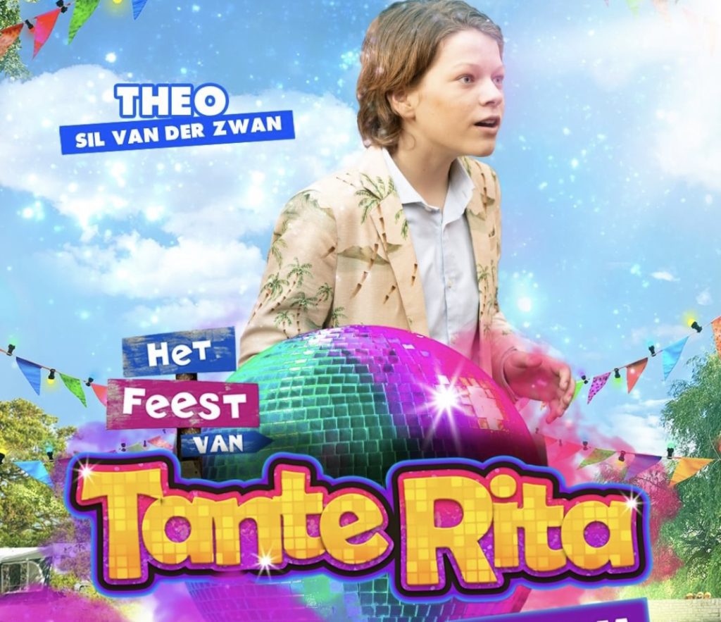 Sil van der Zwan in bioscoopfilm Het Feest van Tante Rita