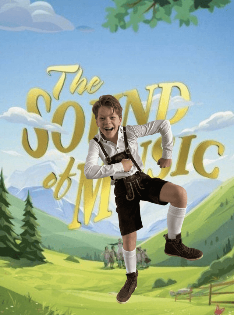 Sil van der Zwan als Friedrich in Musical Sound of Music